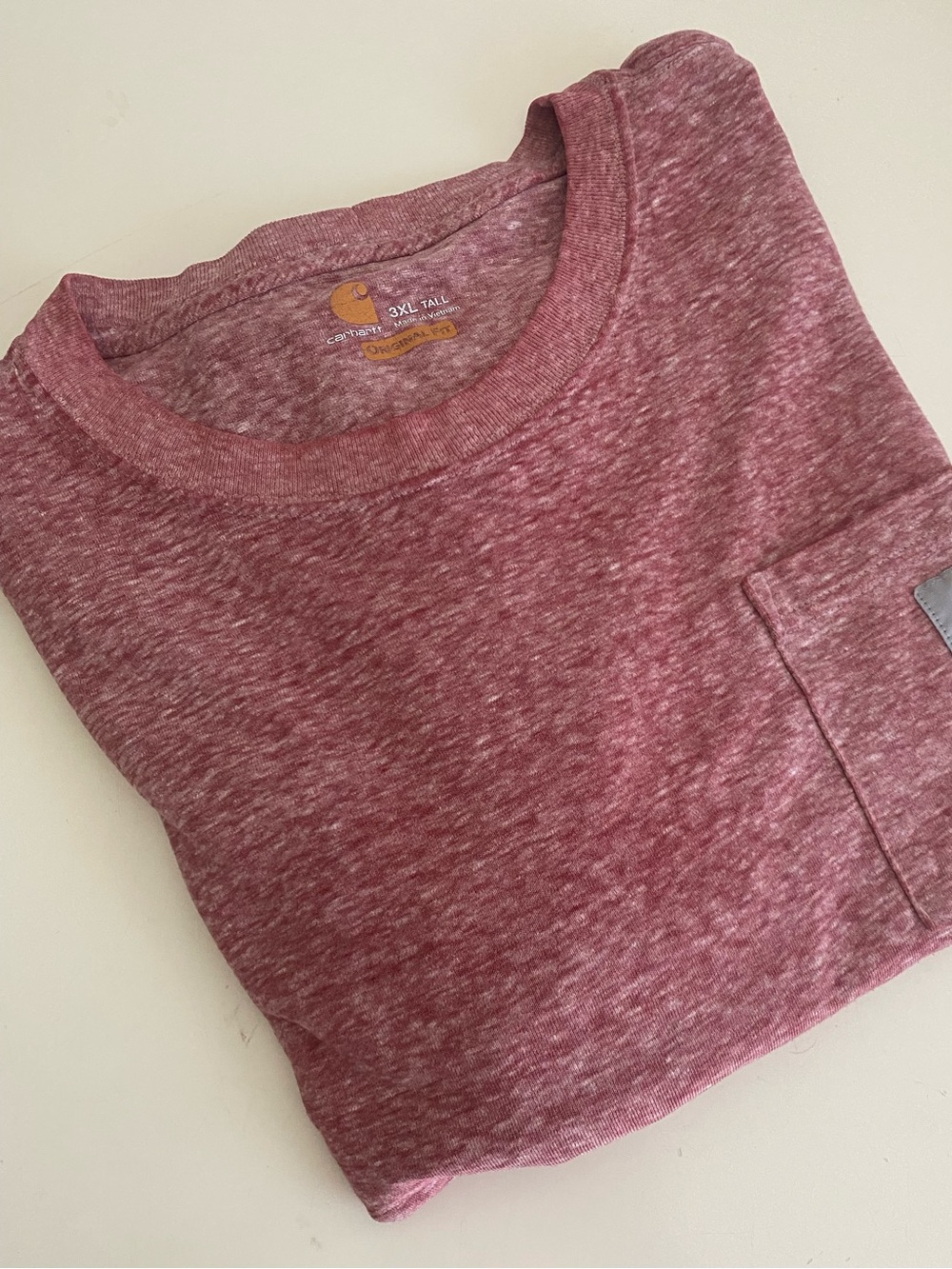 Carhartt Crew Neck T Shirt Size 3XL Tall